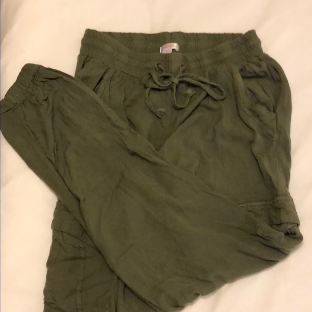 Olive Green Pants